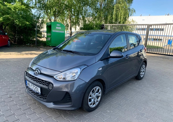 Hyundai i10 cena 41900 przebieg: 18200, rok produkcji 2018 z Piaseczno małe 232